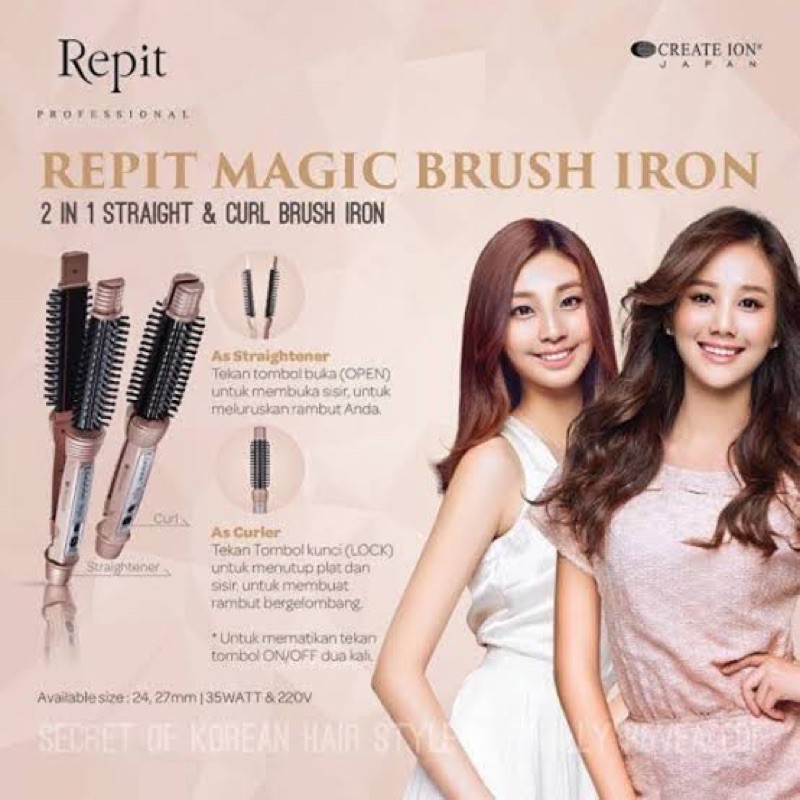 

[PRELOVED] Rapit 2 in 1 Titan Magic Brush 24 mm