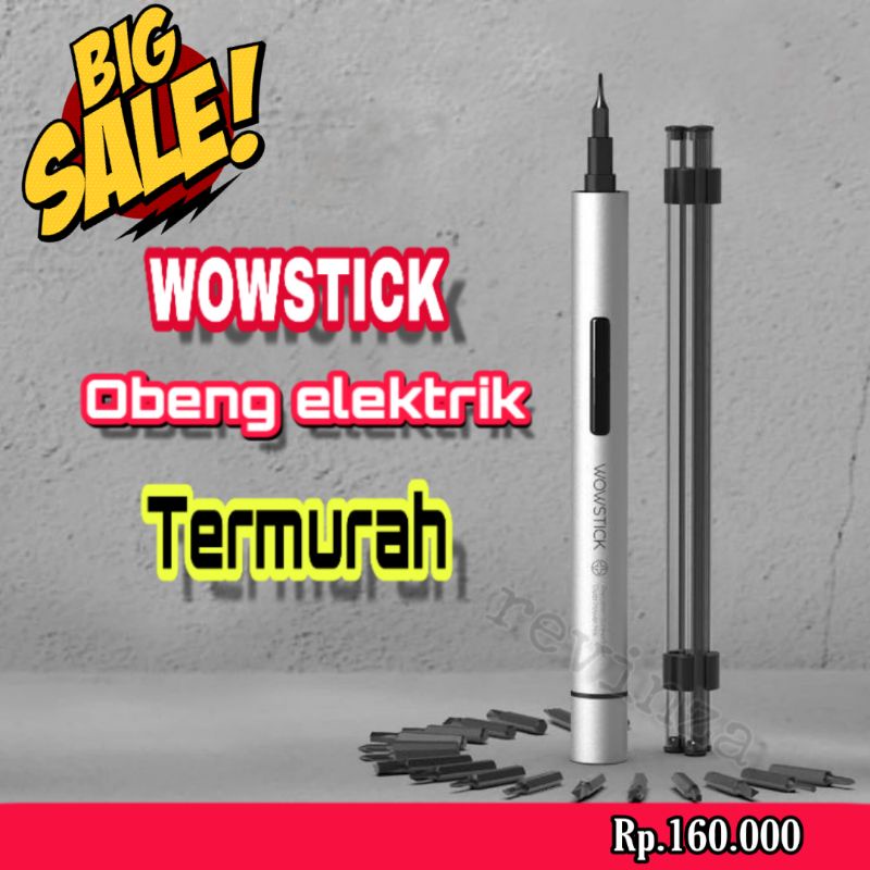 Obeng hp laptop wowstick obeng elektrik screwdriver obeng hp obeng laptop obeng cordless  wowstick 1