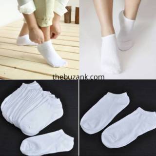  KAOS  KAKI  PENDEK MATA KAKI  PUTIH PRIA WANITA Shopee 