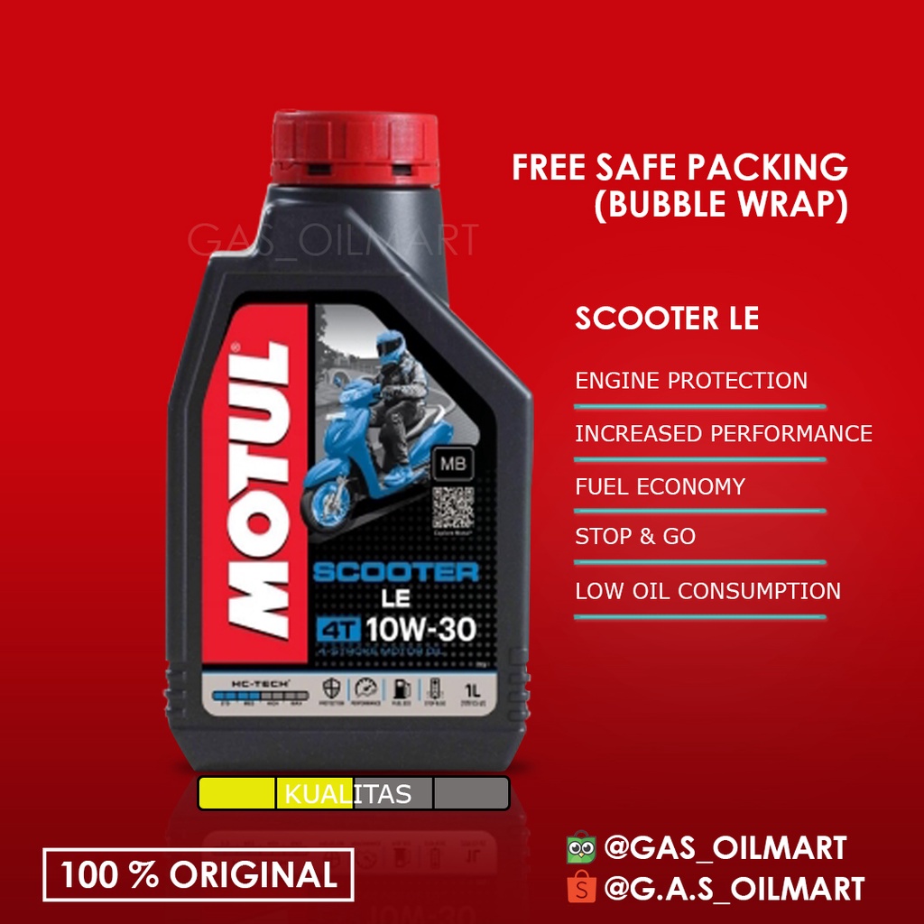 OLI MOTUL SCOOTER LE 10W30