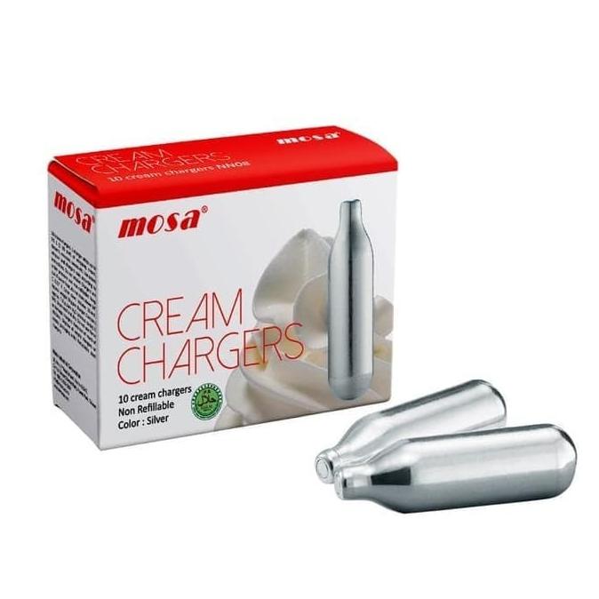 

:::::::] Mosa Cream Charger | N2O | Whipper Refill | Nitro Coffee 30 Gr