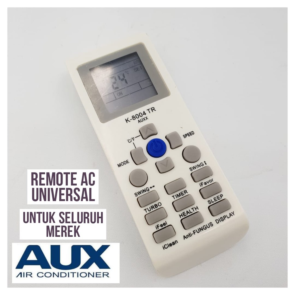 Remote AC AUX Standard K-8004 TR Multi Universal/ Remot AC/ Remote Control AC Jarak Jauh