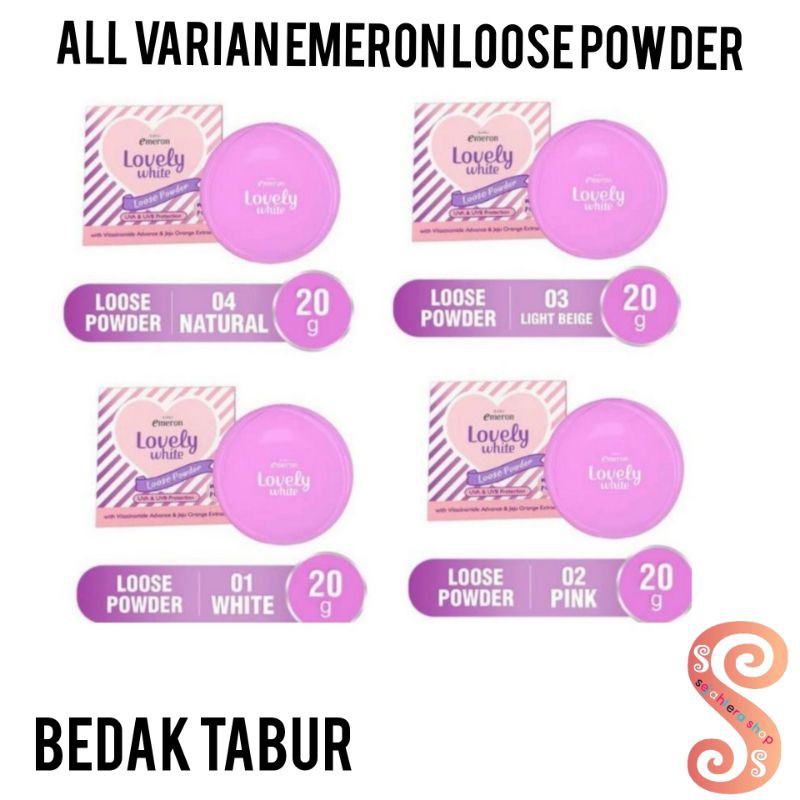 ❤️ SEJAHTERA SHOP123 ❤️ Emeron Lovely Loose Powder