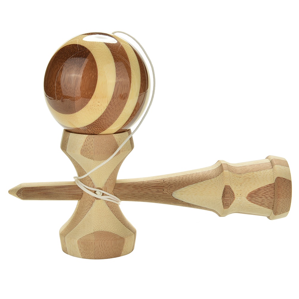 1pc Kendama Tradisional Jepang Bahan Kayu Untuk Edukasi