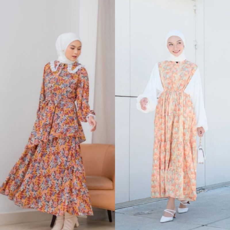 zemima dress oxa dress peachy intalicious project