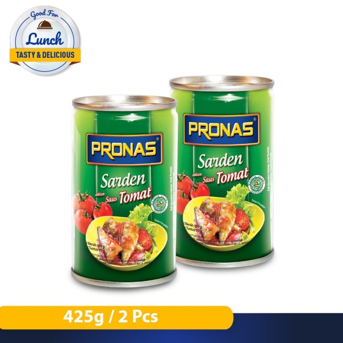 

sa2011aa Pronas Sarden Dalam Saus Tomat 425 G Bundling 2 Pcs Xa20X1