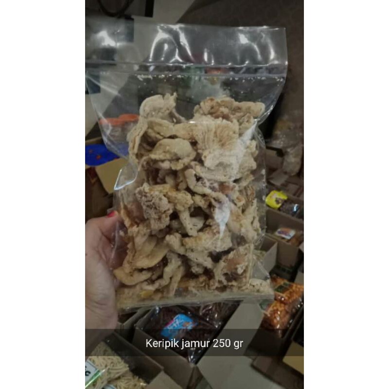 

kripik jamur 250grm