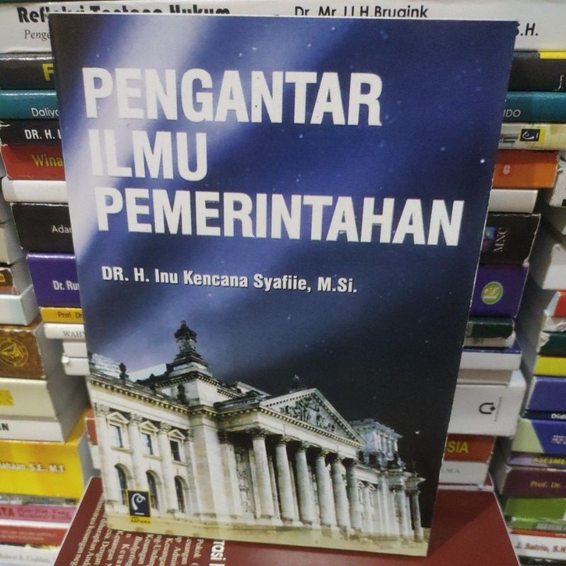 

pengantar ilmu pemerintah by H lnu kencana syafiie
