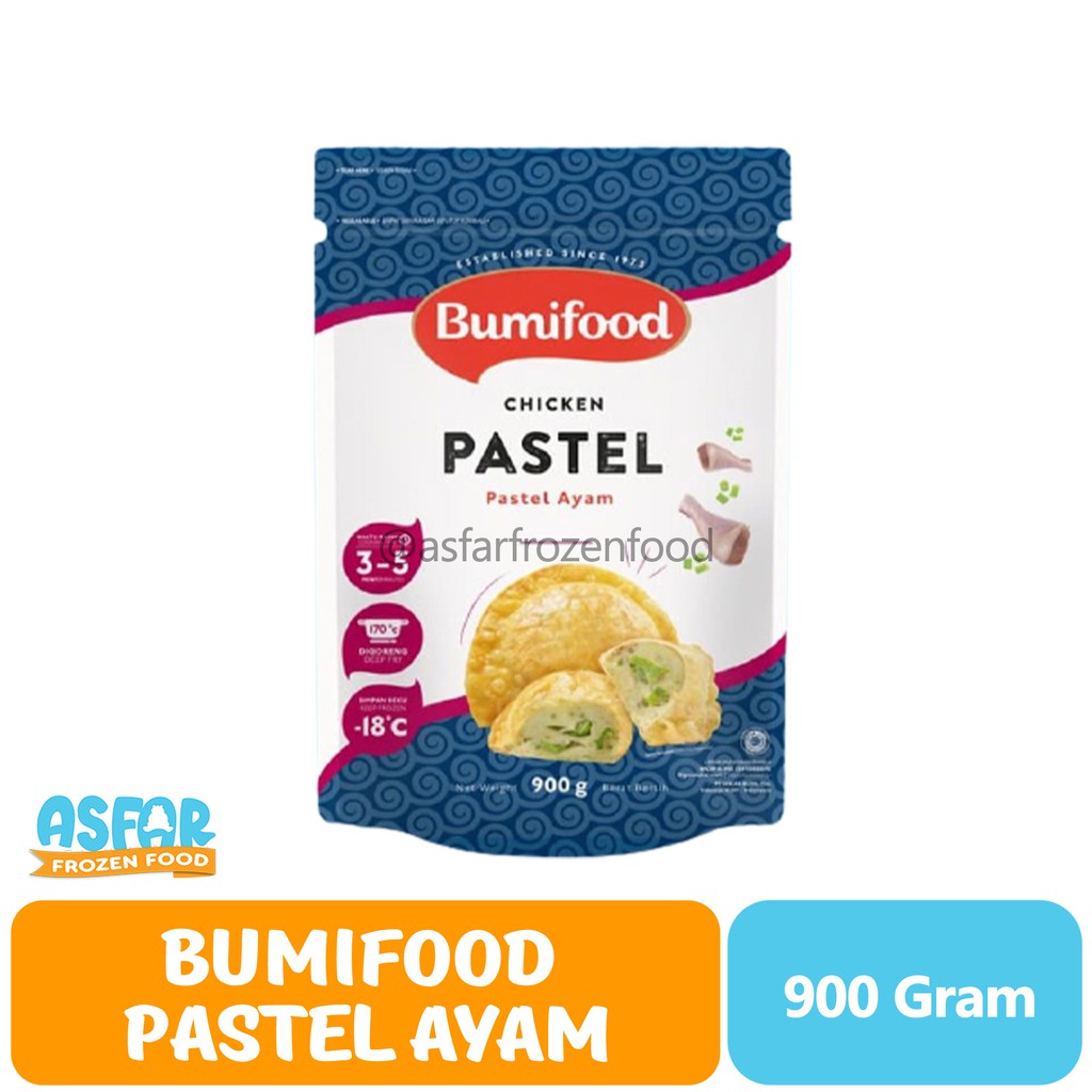 

Bumifood Pastel Ayam Berat 900 Gram