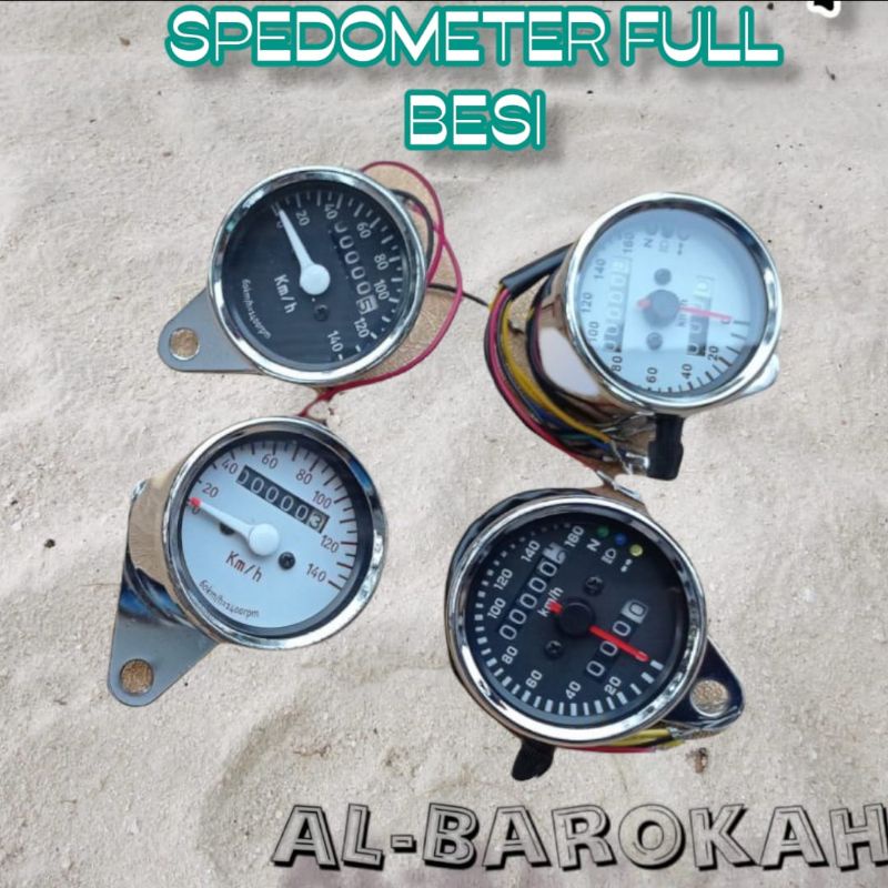 speedometer bulat digital variasi cover besi CB 100 RX king japstyle cafe racer Bobber