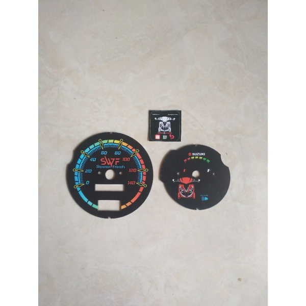 Speedo Custom Suzuki Skywave Motif 1