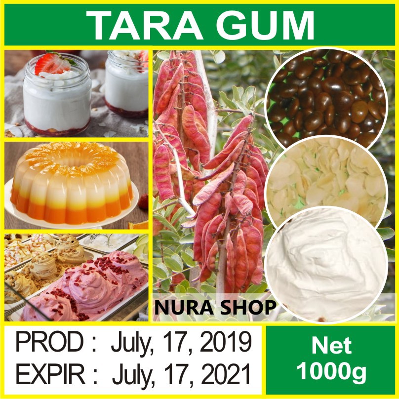 

Tara gum E417 stabilizer emulsifier premium 500g