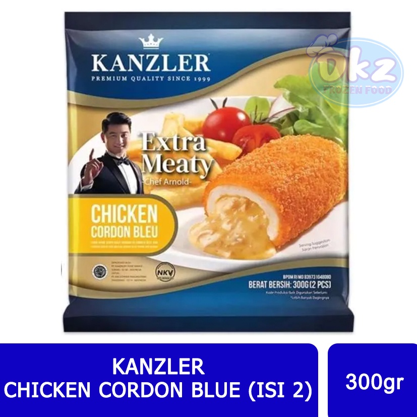 

KANZLER Chicken Cordon Bleu isi 2 pcs [300gr]