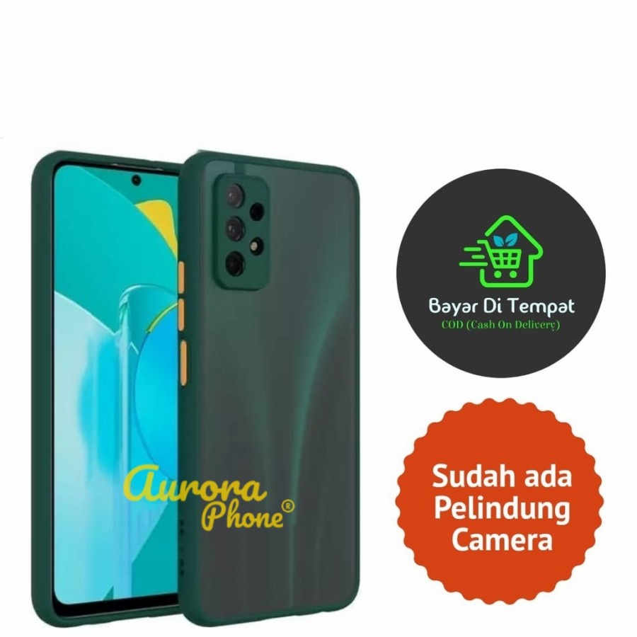 Original Case Samsung A52 Aero Frosted Camera Protection Casing A52
