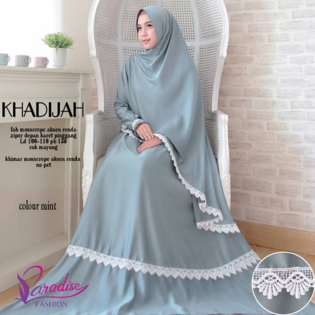 GAMIS KHADIJAH BY PARADISE COLLECTION