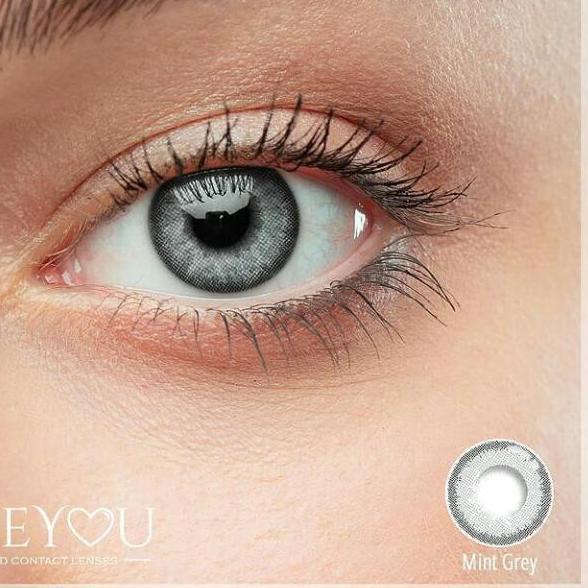 ➭ SOFTLENS I SEE YOU MINT GREY (-0.50 S/D -6.00) ❂