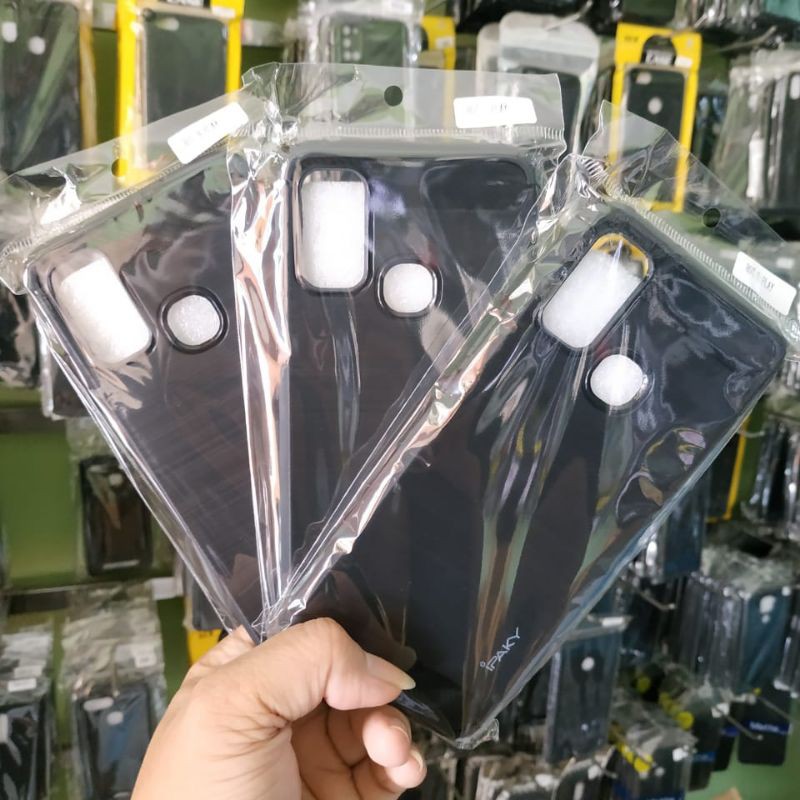 Case Slim Carbon Infinix Hot 9 Play Soft case Casing Armor Infinix Hot9 Play