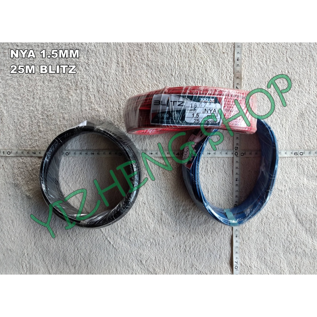 KABEL NYA 1.5 MM 25M BLITZ