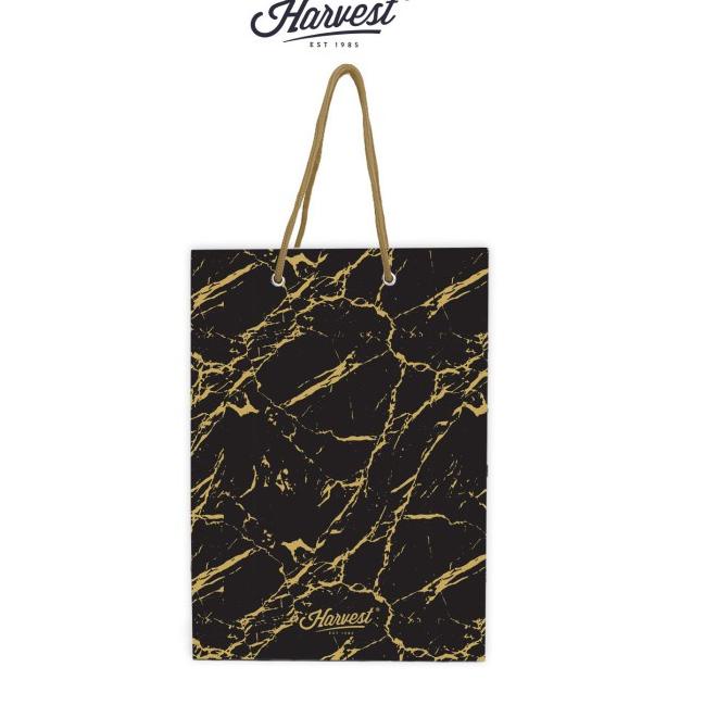 

Update! Paper Bag Harvest L Sugar Pop - Black Marble