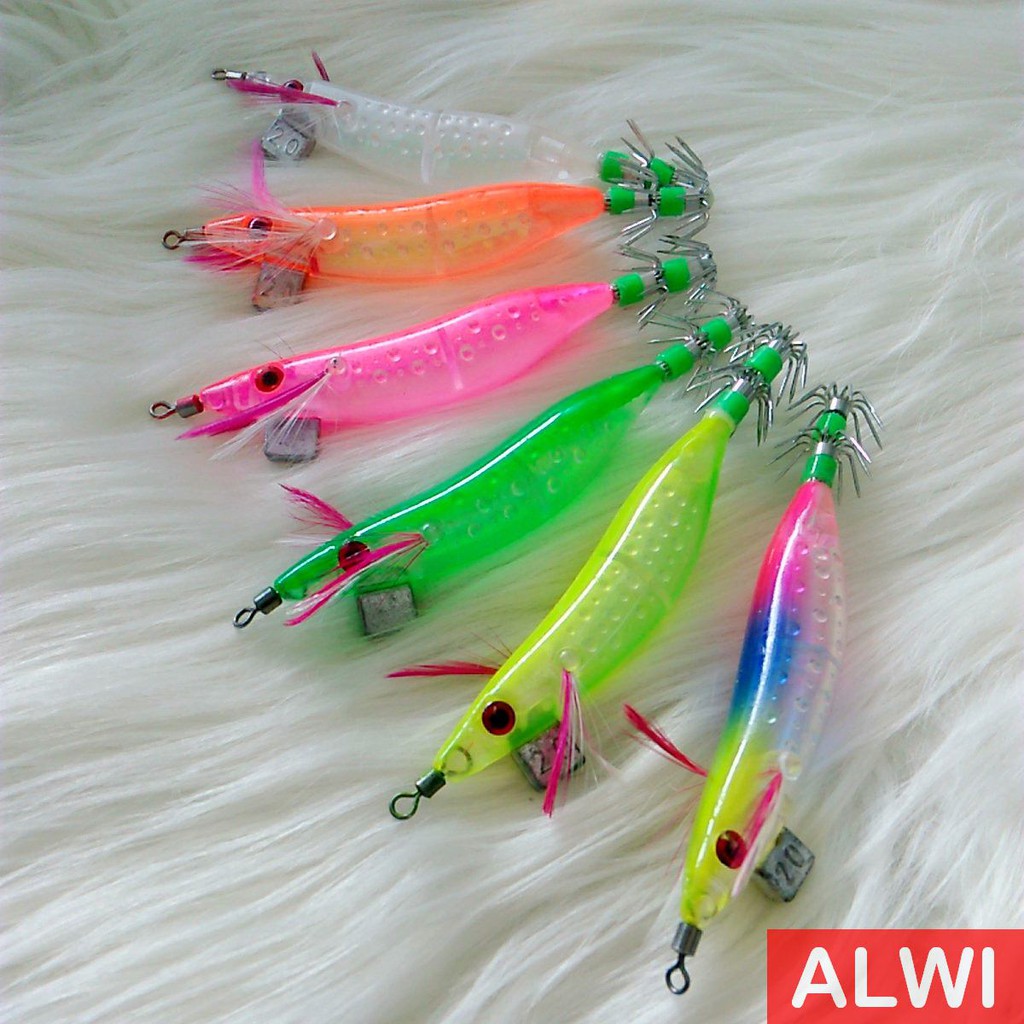 SQUID JIG / UMPAN PANCING CUMI FIBER UKURAN 2.0