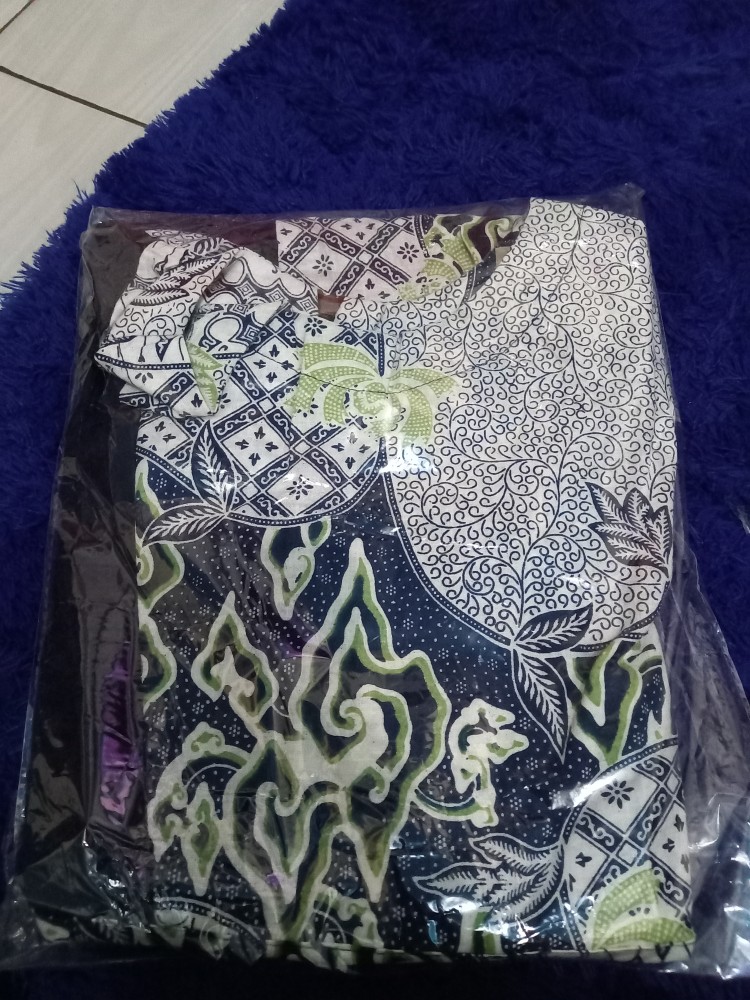 Baju Batik Wanita Modern Monalisa Genes M,l,xl Asli Pekalongan