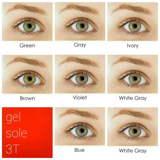 Softlens top Gel sole 3T kemasan kotak