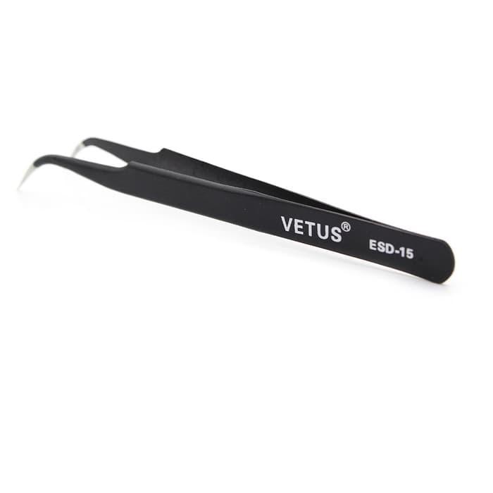 PINSET EYELASH - TWEEZERS BLACK [ PILIH TIPE ]