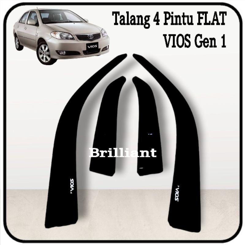 Talang Air 4 Pintu FLAT - TOYOTA - Raize / Soluna / Innova / Avanza / Agya / Calya / Yaris / Vios / Kijang / Fortuner / Corolla