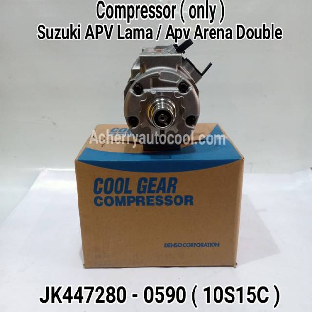 Compressor Kompressor Dinamo Ac Mobil Suzuki Apv Lama / Apv Arena Double only Body