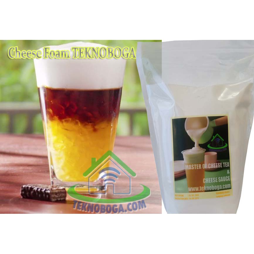 CHEESE TEA RESEP CARA MEMBUAT CHEESE FOAM MINUMAN THAI TEA ...