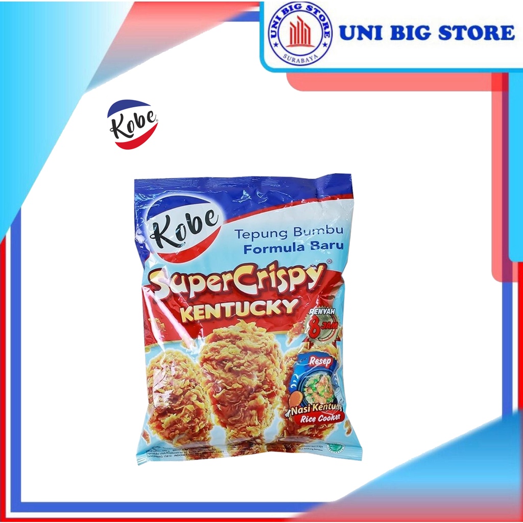 KOBE Tepung Bumbu Kentucky Super Crispy 850 Gr