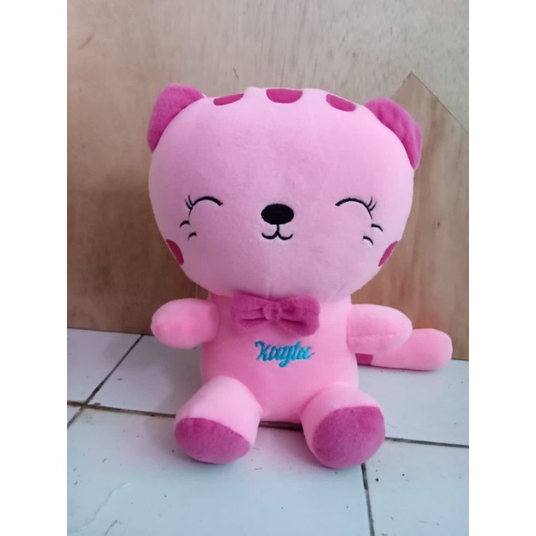 BONEKA KUCING CANTIK XL GRATIS UKIR NAMA