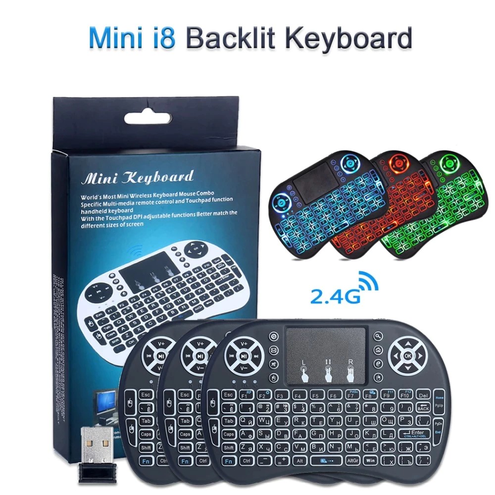 i8 Mini Keyboard / Mini Keyboard Wireless i8 / Mini Keyboard i8 Backlight Keyboard Mini Keypad