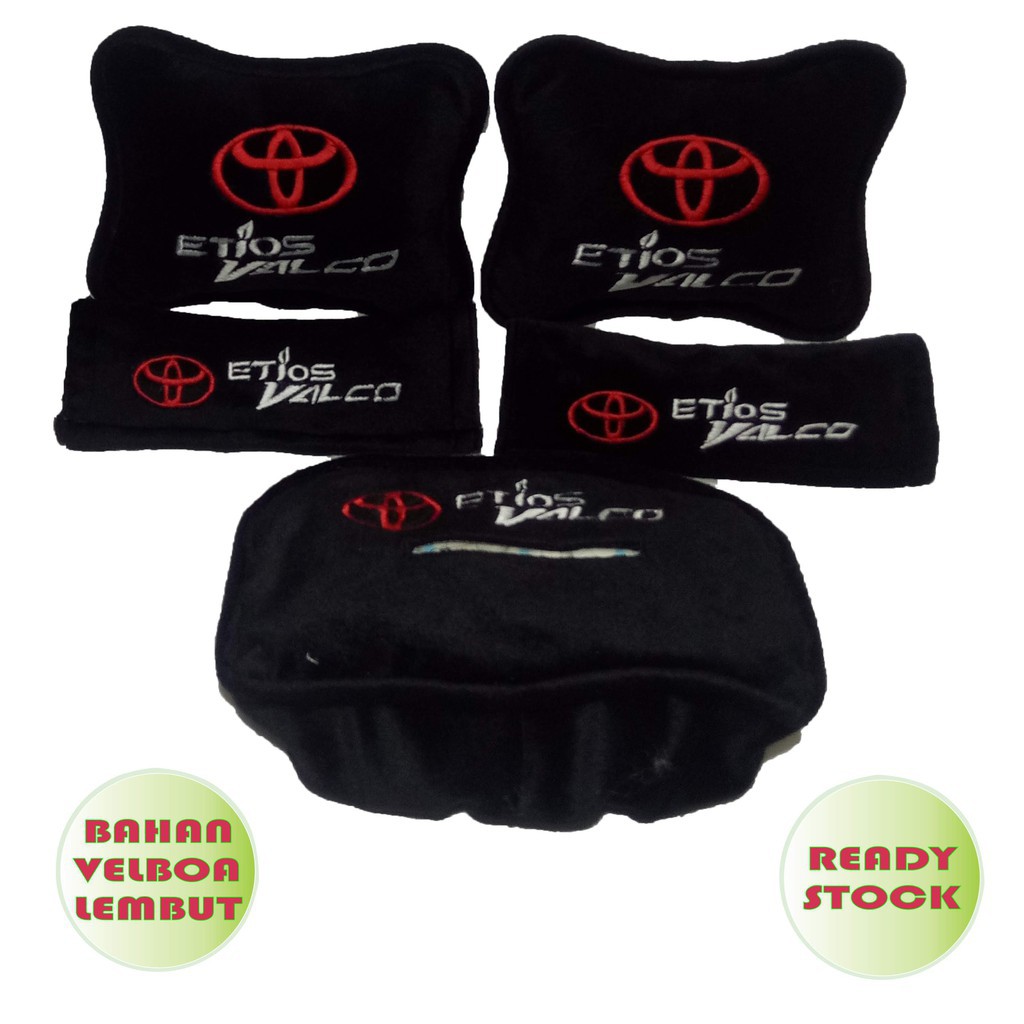 bantal mobil etios valco aksesoris interior mobil