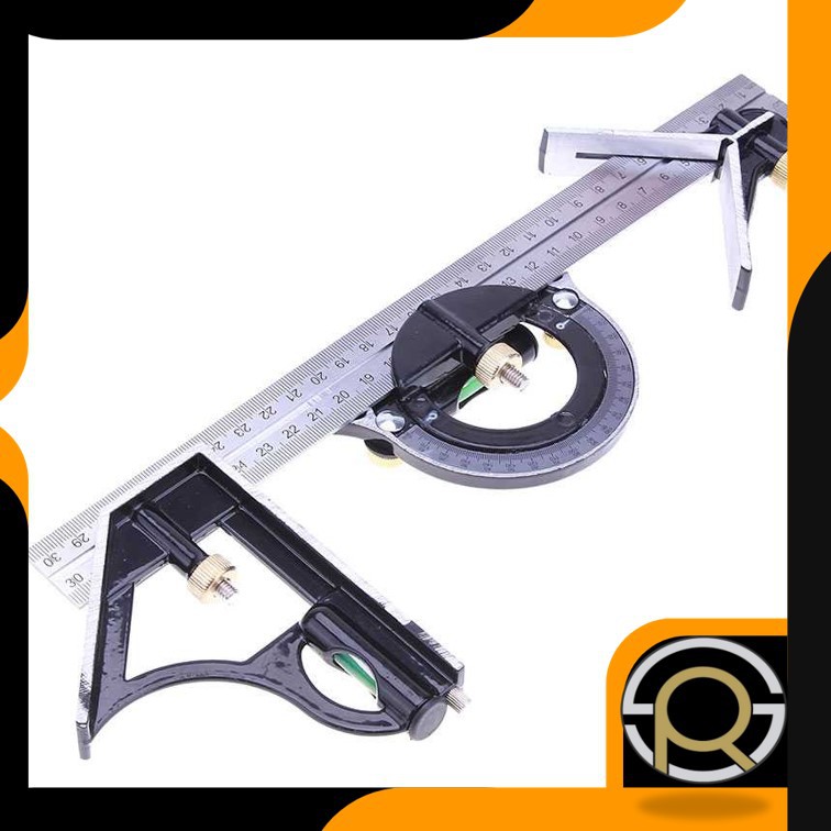 

PROMO SHAHE 3 in 1 Penggaris Multifungsi Adjustable Angle Finder 30cm WW017