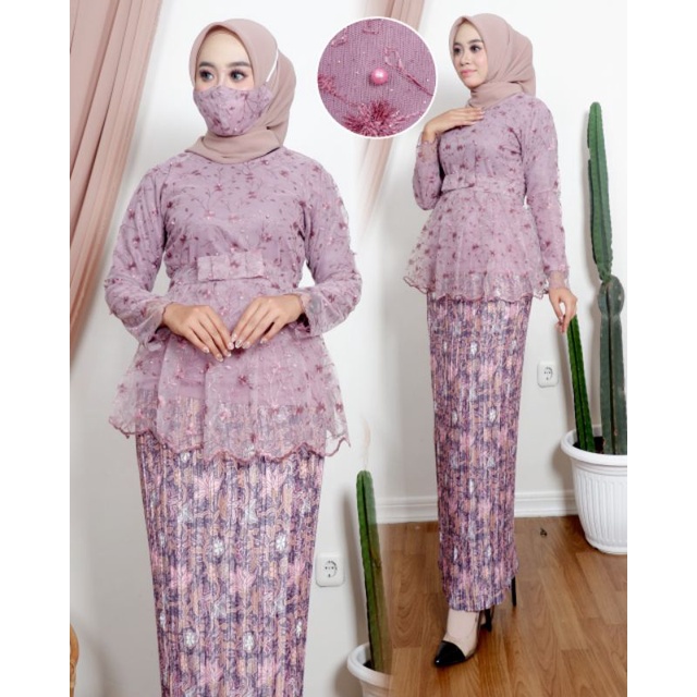 KEBAYA ORIGINAL//KEBAYA MODERN//TULLE MARSYA REMPEL//Kode ADK