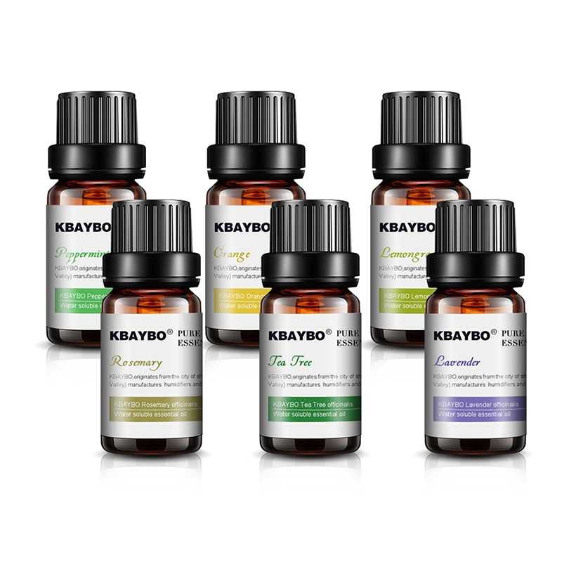 (BISA COD) RVOSTR KBAYBO Pure Essential Oils Minyak Aromatherapy 10ml 6PCS - K-E2