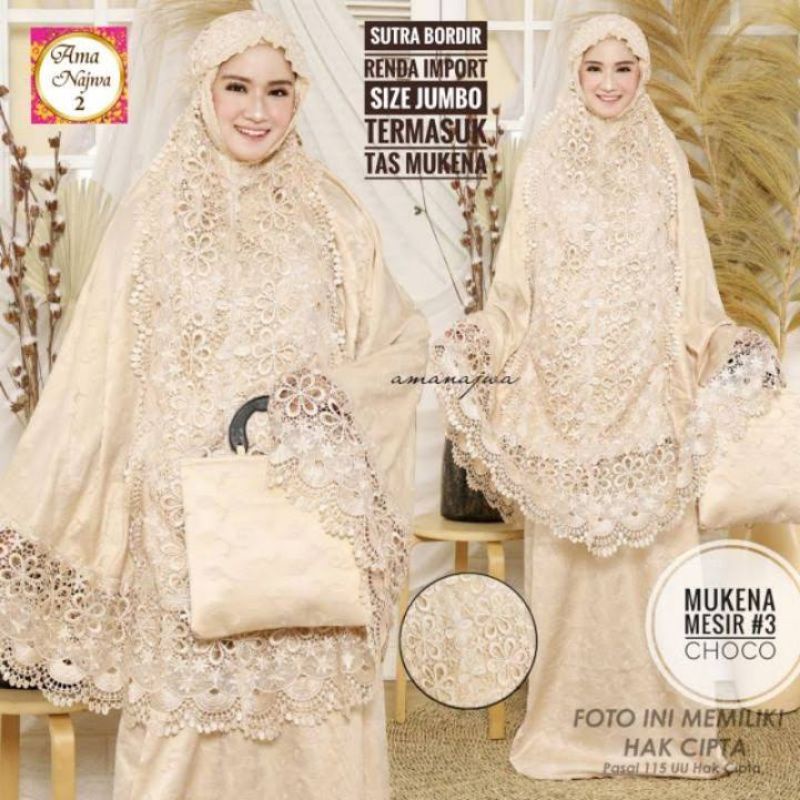Mukenah Bordir Murah isi 1 Kodi