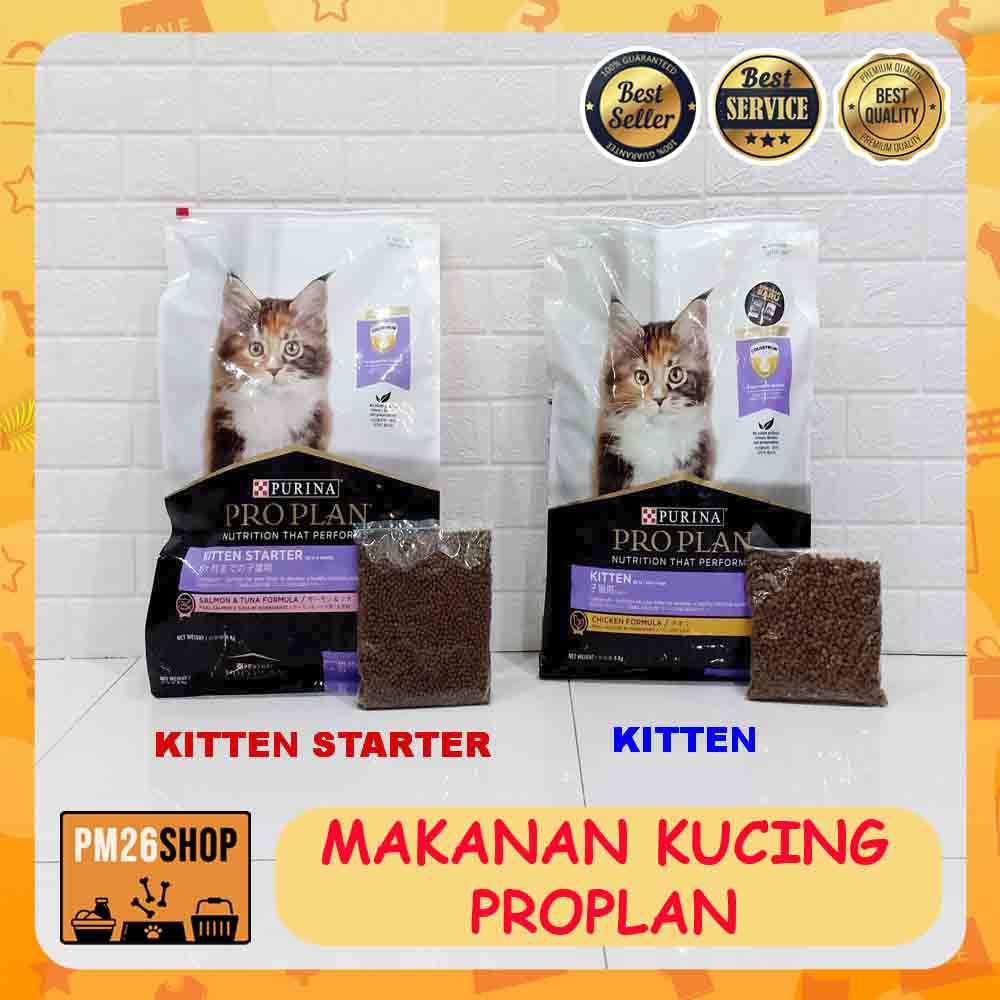 Makanan Kucing Proplan Kitten Cat Food Proplan Kitten Repack 400 Gr