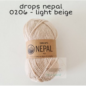 drops nepal warna light beige (0206)