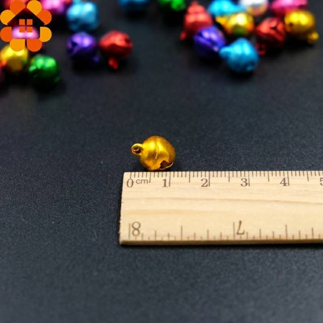 10pcs Kelintingan 12mm Klintingan warna warni
