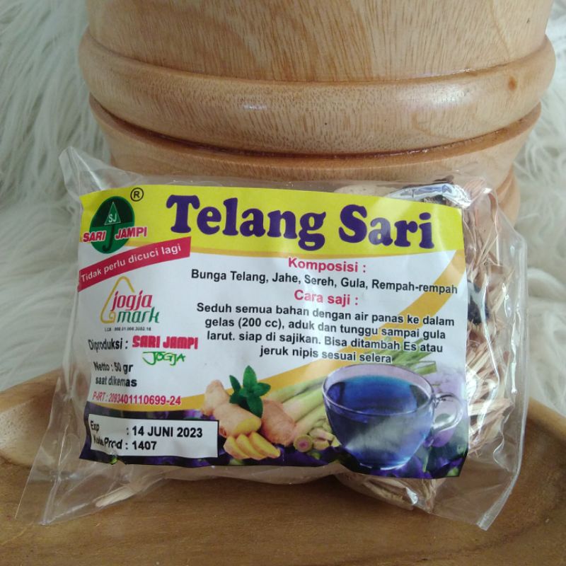 

Wedang Uwuh Telang Komplit Sari Jampi