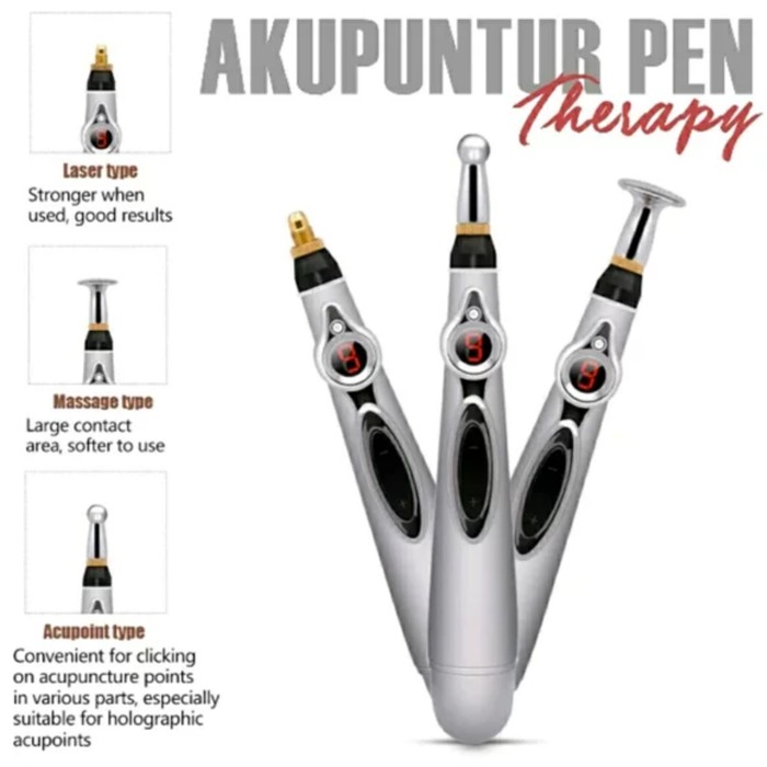 

Pen Alat Terapi Akupuntur Tanpa Tusuk Jarum Meridian Energy Pena