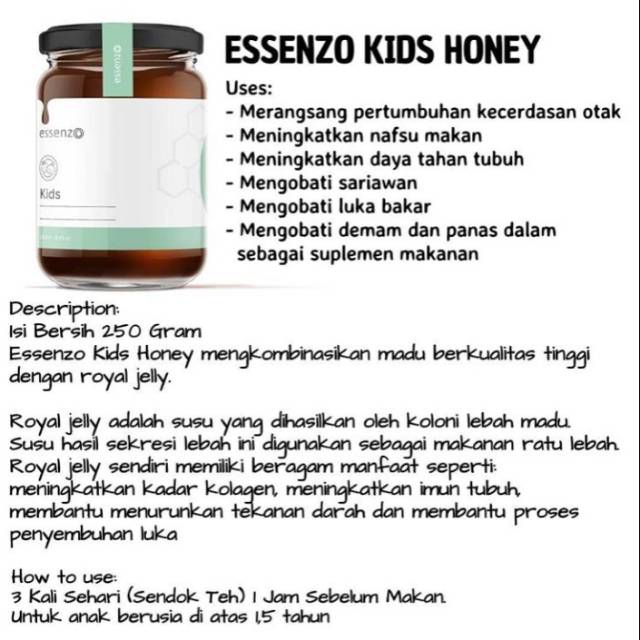 

Essenzo Honey Kids