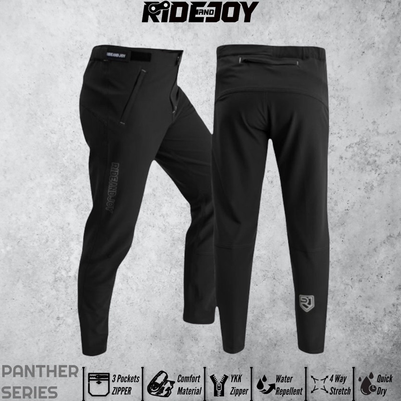 BIG SIZE RIDE AND JOY PANTHER Celana Sepeda Gunung MTB Enduro Seli Lipat Gowes