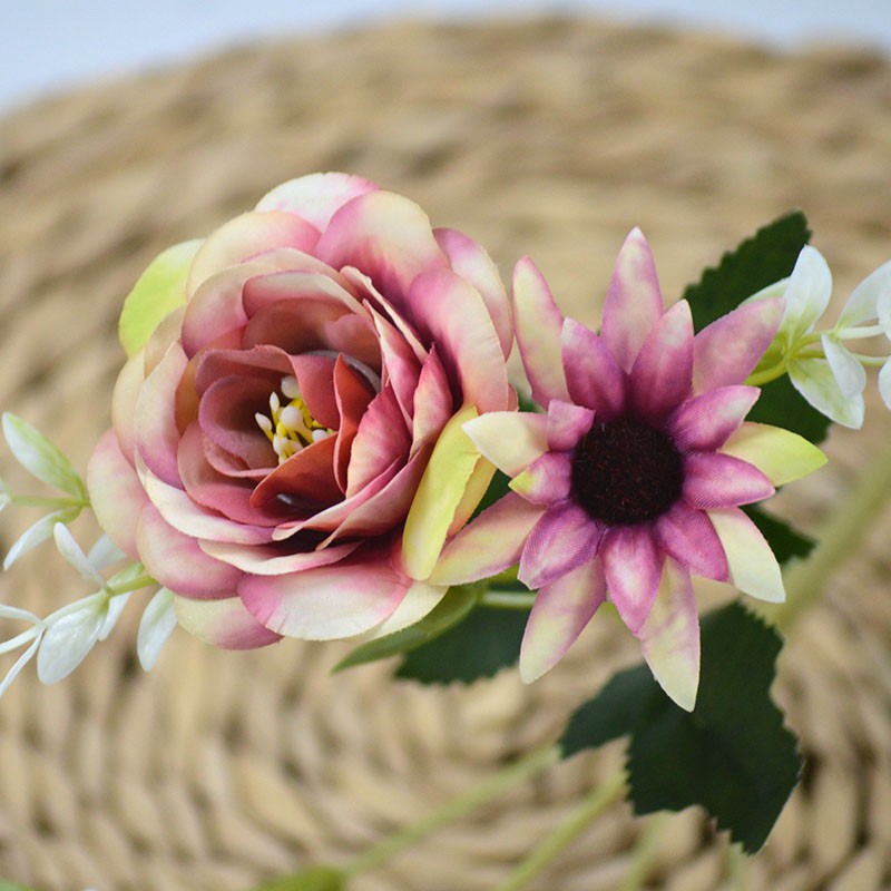 Bouquet bunga TN-T19 Artifisial Dekorasi Tanaman Palsu Hiasan- DEKORAKU