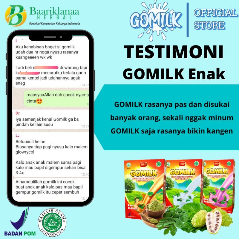

Gomilk susu kambing etawa plus herbal