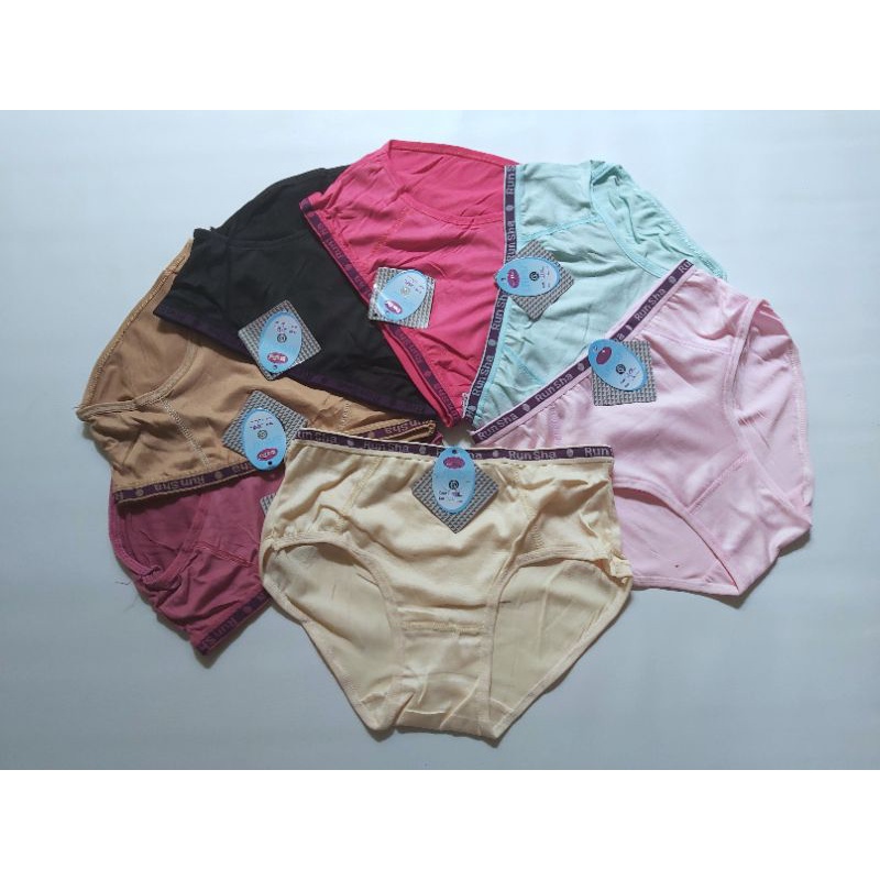 6 pcs celana dalam wanita