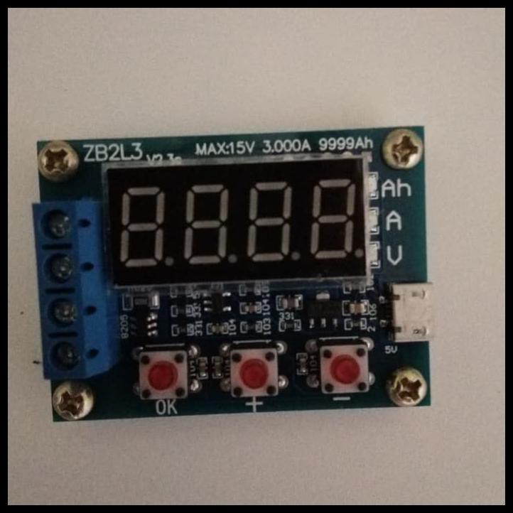 Ready Stock Zhiyu Versi Terbaru Zb2L3 V2.3E Alat Tes Kapasitas Runtime Baterai