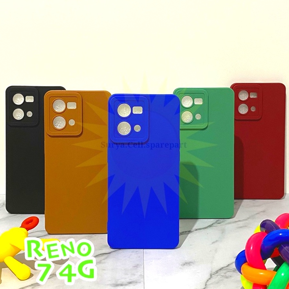 Case Slim Matte Pro Camera Oppo Reno 7 4g 5g Reno 7z 8z